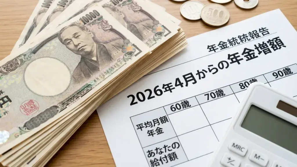 2026年4月の年金増額