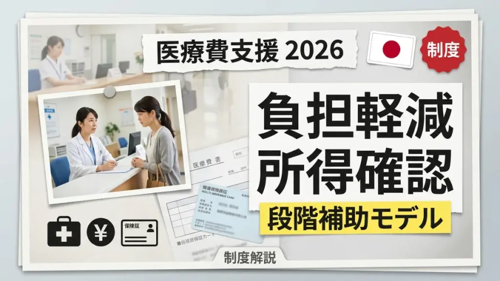 日本の医療費負担軽減制度の枠組み