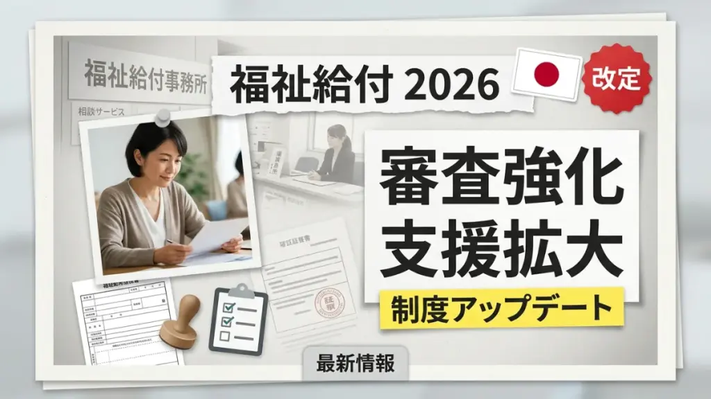 日本の福祉給付アップデート