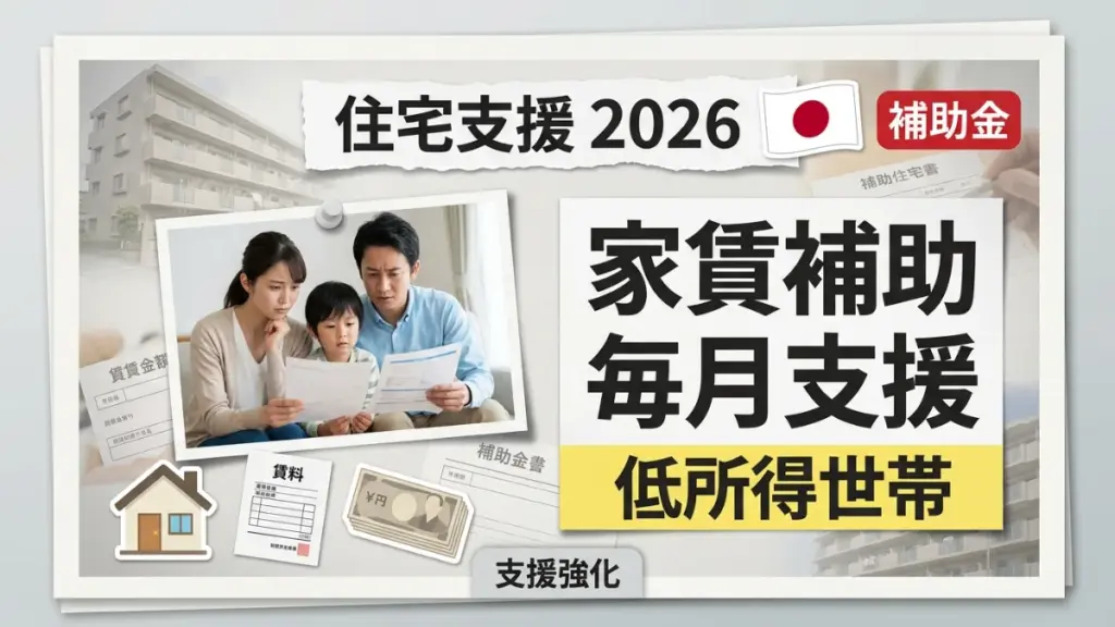日本の低所得者住宅支援