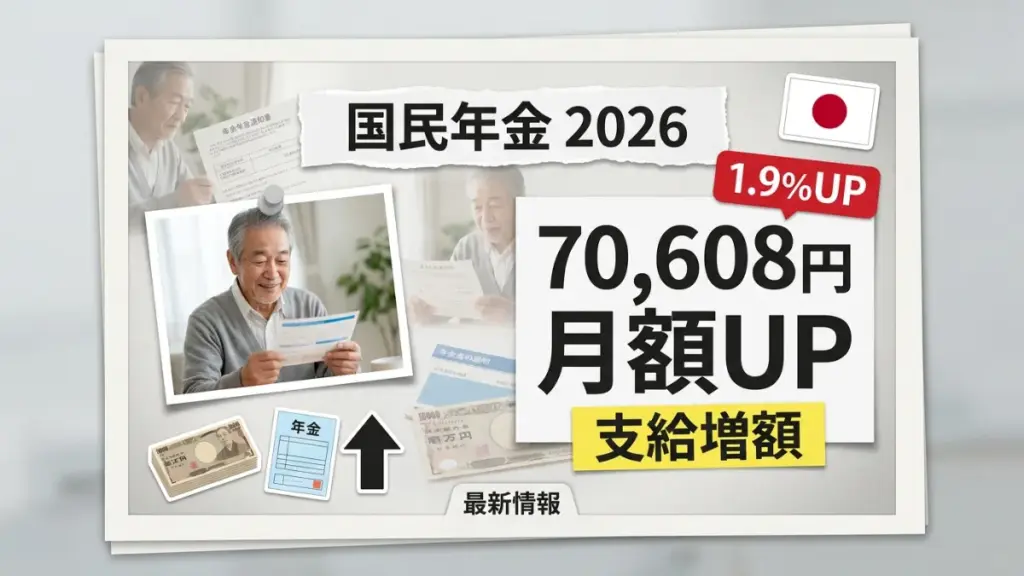 日本の国民年金増額