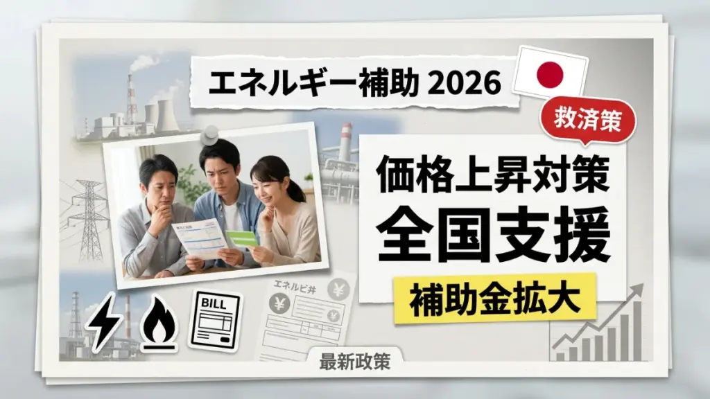 日本の大規模エネルギー補助金政策