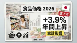 日本の食品価格上昇